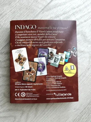 Indago - gioco da tavolo
