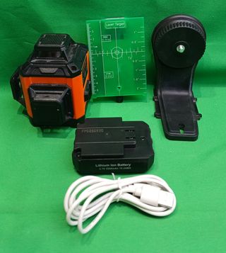 VEVOR Nivel Láser 30m de 360  x 3 Líneas Cruzadas