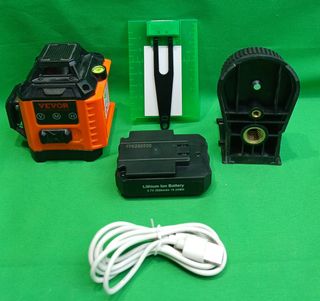 VEVOR Nivel Láser 30m de 360  x 3 Líneas Cruzadas