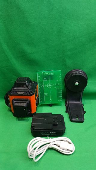 VEVOR Nivel Láser 30m de 360  x 3 Líneas Cruzadas