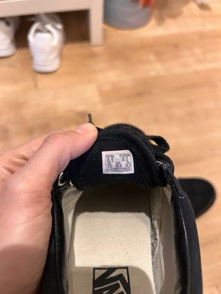 Zapatillas Vans Negras