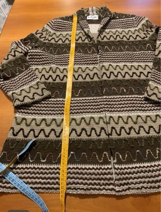 Cardigan vintage Jean Claire anni '90 tg 7XL