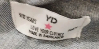 Giubbotto jeans 9/10 anni