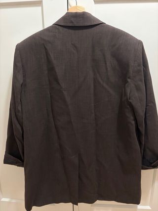 Americana marrón ZARA Mujer Talla S