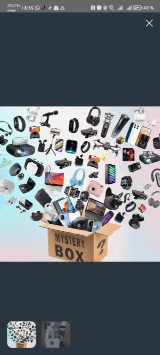 Caja Misteriosa: 15 Productos Electrónicos
