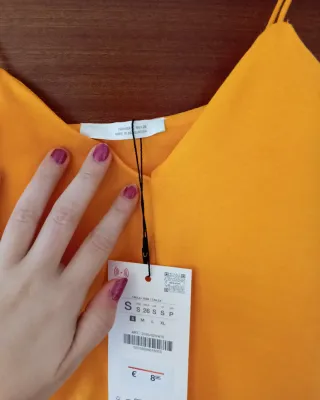 Top de tirantes Zara