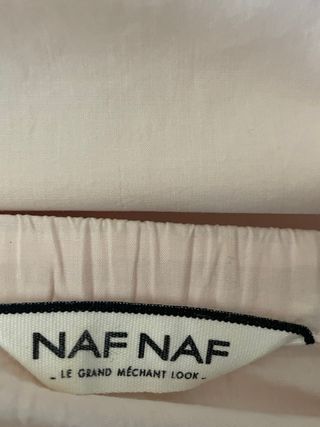 Blusa NAF NAF bordada talla 38
