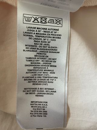 Blusa NAF NAF bordada talla 38