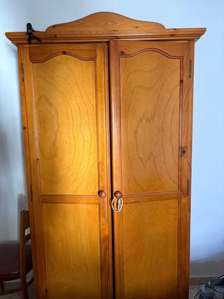 Conjunto muebles madera