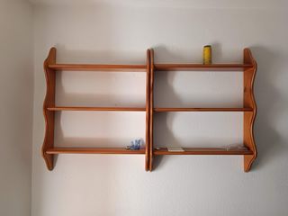 Conjunto muebles madera