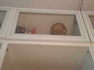 Fianchi per cassetti IKEA in vetro e metallo