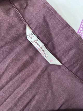 Blusa boho 100% algodón