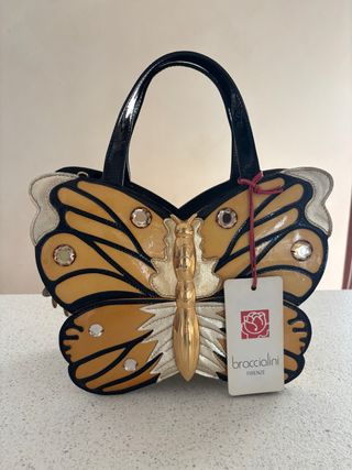 Borsa Braccialini TEMA FARFALLA piccola