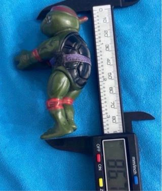 antigua Figura Tortuga Ninja pinza