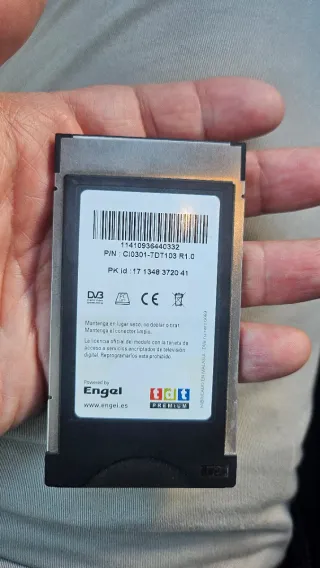 Lector Tarjetas PCMCIA Engel CAM TDT Premium