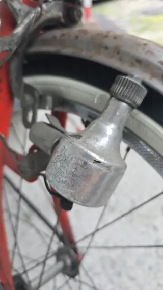 Bicicletta Giordani anni 70 rossa