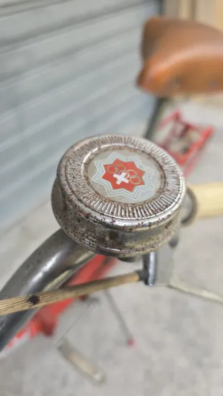 Bicicletta Giordani anni 70 rossa