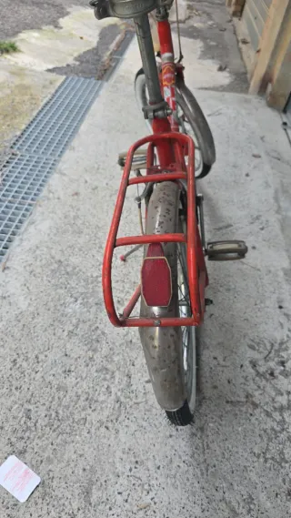 Bicicletta Giordani anni 70 rossa