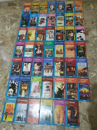 Lote 101 Películas VHS Clásicas