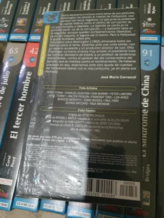 Lote 101 Películas VHS Clásicas