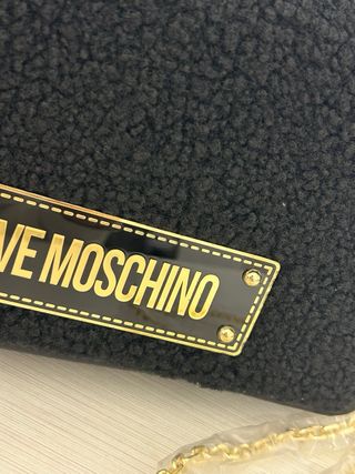 Bolso Love Moschino Negro