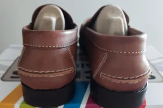 Mocasines caballero piel  marrón
