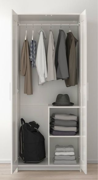 Armario Blanco 78x50x190cm