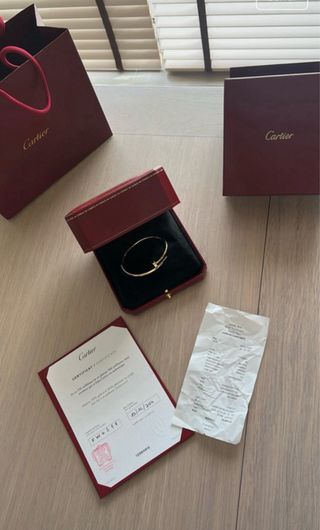 Pulsera Cartier 18K Oro