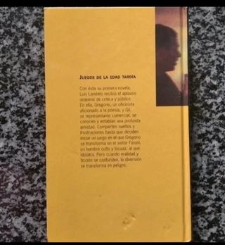 Juegos dé la edad tardía - Luis Landero