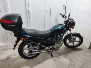 Honda CB 250 Two Fifty Negra/Verde