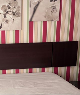 Cabecero cama matrimonio 150-180 cm wengué