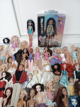 Lote de más de 70 Muñecas ¡Sólo CORREOS!