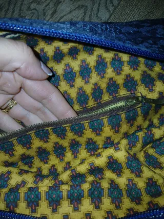 Borsa tote blu donna André