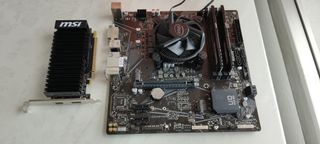 Placa Base MSI B560M Intel i3 16GB DDR4 GT 1030