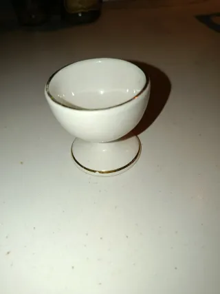 Portauovo ceramica Deruta vintage