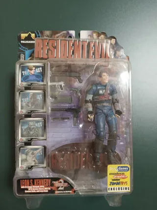 León resident evil 2 figura vintage