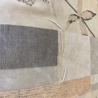 Sofá biplaza tela estampado floral