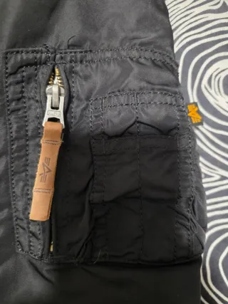 Chaqueta Alpha Industries Negra