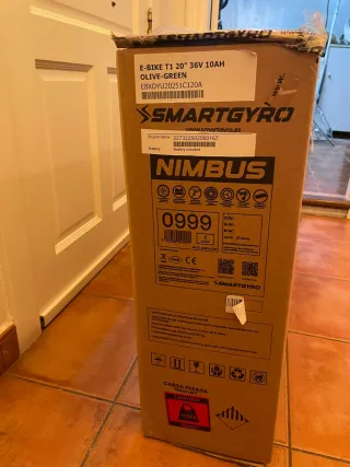 Bicicleta Eléctrica Smartgyro Nimbus