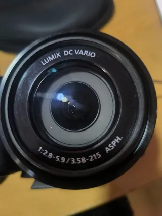 Camara fotos Objetivo Panasonic Lumix DC Vario 3.5