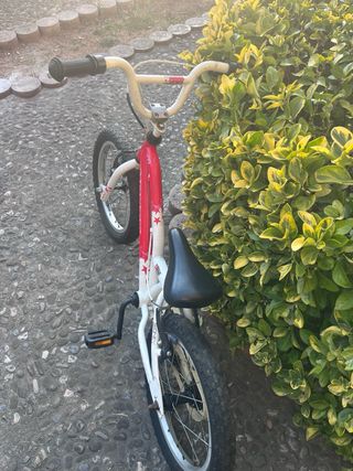 Bicicleta Monty 103 Roja y Blanca