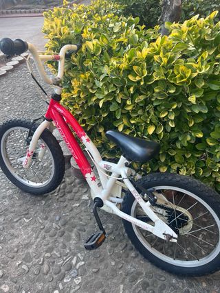 Bicicleta Monty 103 Roja y Blanca