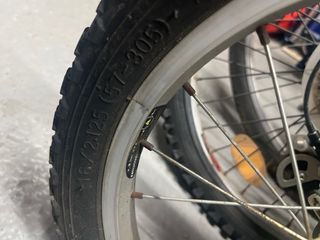 Bicicleta Monty 103 Roja y Blanca