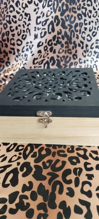 Caja decorativa madera