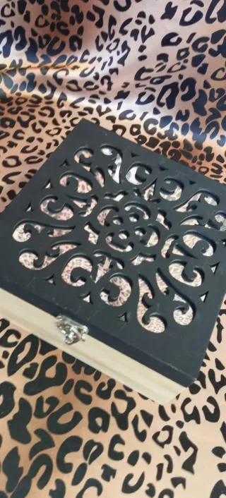 Caja decorativa madera