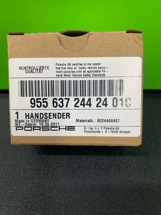 LLAVE CARCASA PORSCHE CAYENNE NUEVA Y ORIGINAL