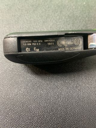 LLAVE CARCASA PORSCHE CAYENNE NUEVA Y ORIGINAL