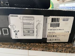 Mesa de mezclas digital Mackie DL1608