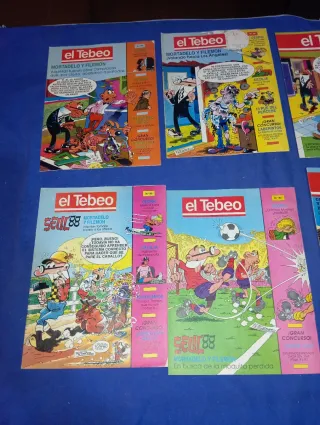 Lote comics El Tebeo Mortadelo y Filemón