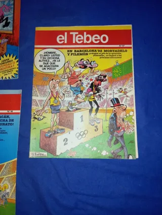 Lote comics El Tebeo Mortadelo y Filemón